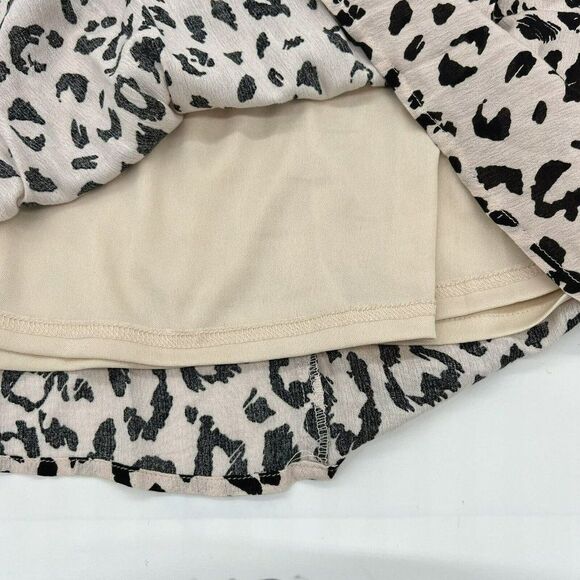 Savanna Jane Athena Leopard Dress Womens Boho Smock Style Sleeveless Large - Picture 5 of 6